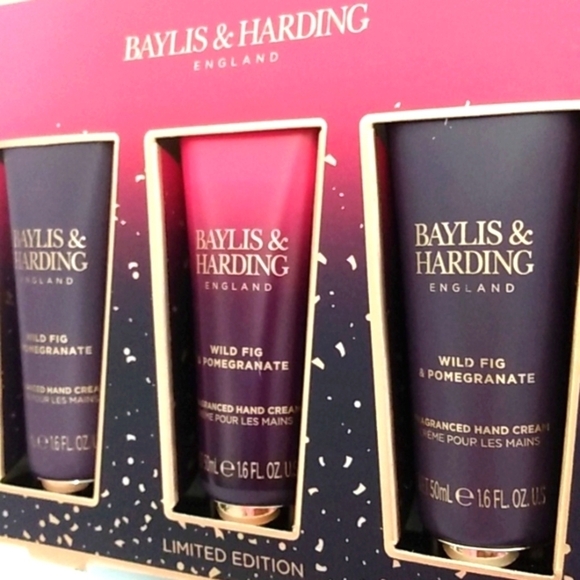 BAYLIS & HARDING LIMITED EDITION WILD FIG & POMEGRANATE HAND CREAM SZ 4.2oz. NWT - Picture 5 of 6